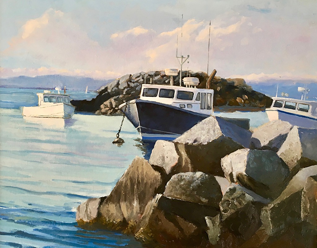 62Monhegan Harbor