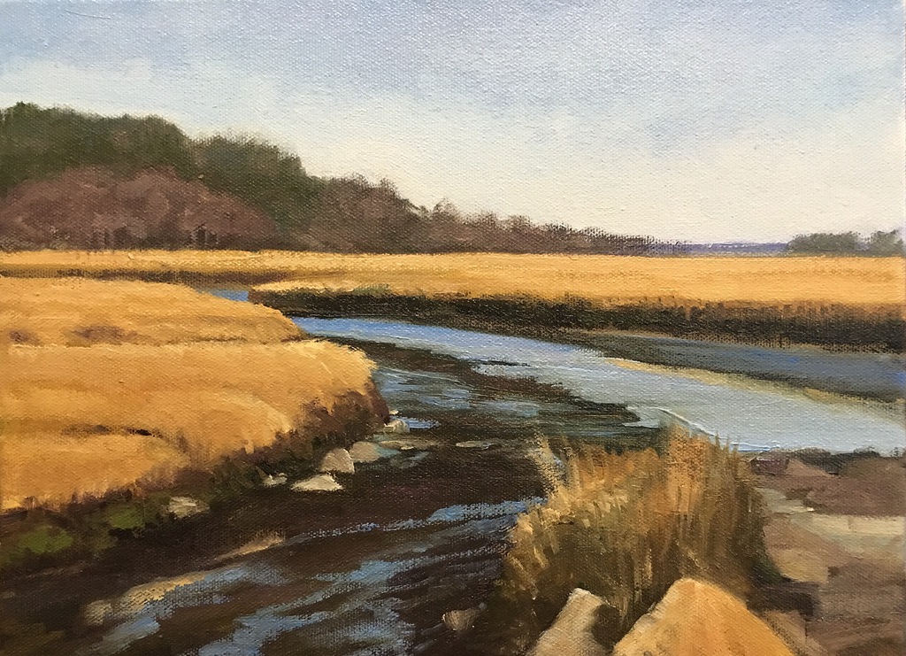51Autumn Marsh on Island Road