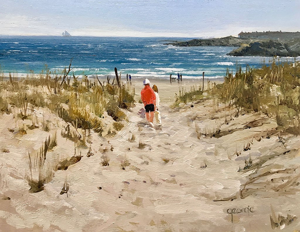 16First Day at the Beach (Good Harbor)